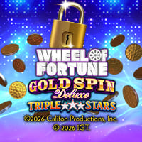 Wheel of Fortune Gold Spin Deluxe TripleStars in New