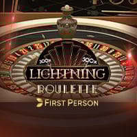 First Person Lightning Roulette in Tables